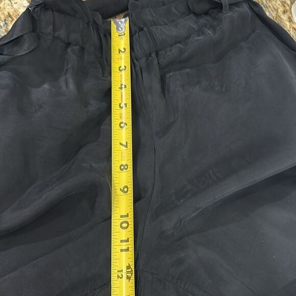On The Road / Young Fabulous & Broke Satin Paperbag Pants Size M - Picture 11 of 11